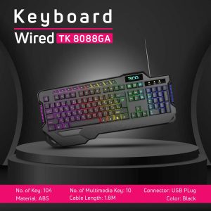 کیبورد تسکو مدل TK 8088 GA