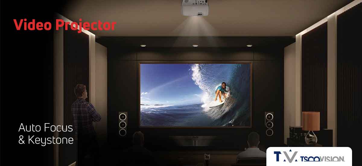 ویدئو پروژکتورهای تسکوویژن دارای فوکوس و کیستون خودکار 