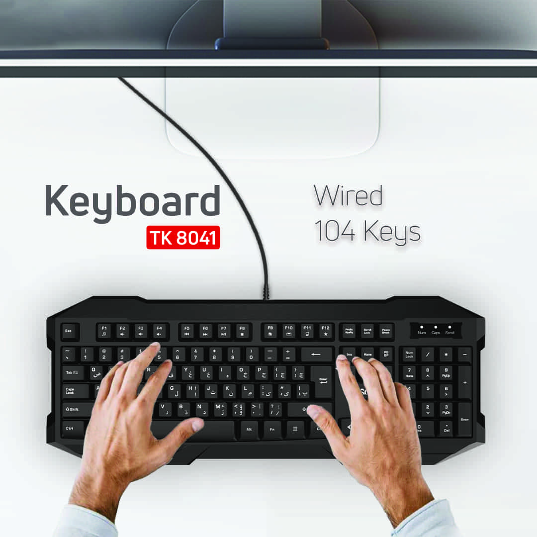 کیبورد تسکو مدل TK 8041