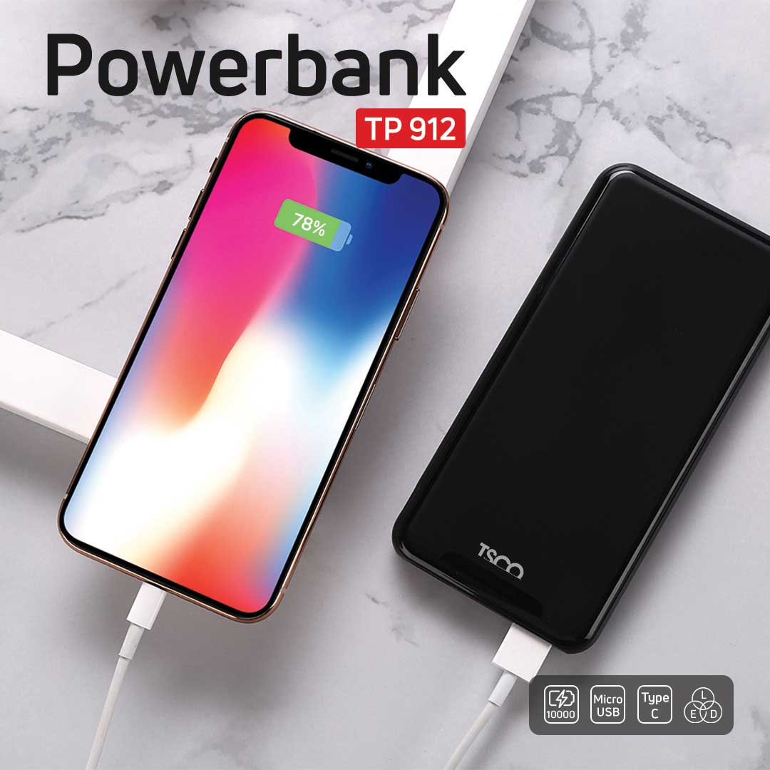 پاوربانک تسکو TP 912