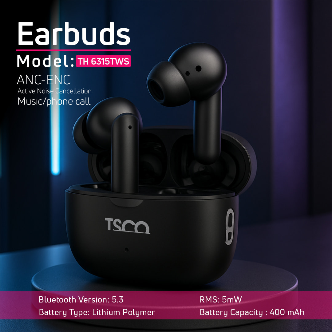 ایربادز تسکو مدل TH 6315 TWS