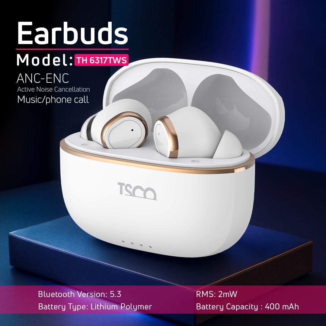 ایربادز تسکو مدل TH 6317 TWS