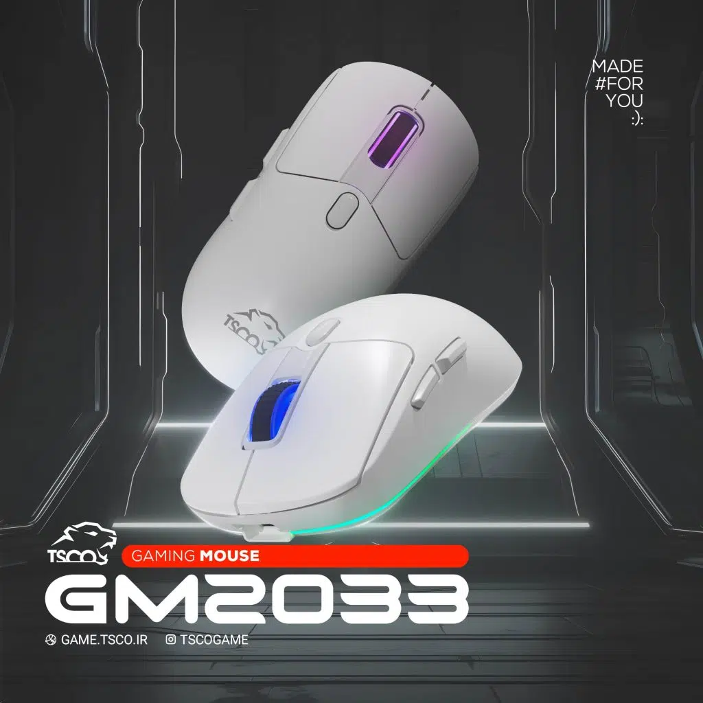ماوس گیمینگ تسکو مدل GM 2033