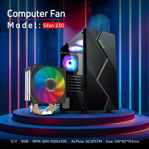 فن کیس گیمینگ تسکو مدل GAFan 230 VAYU