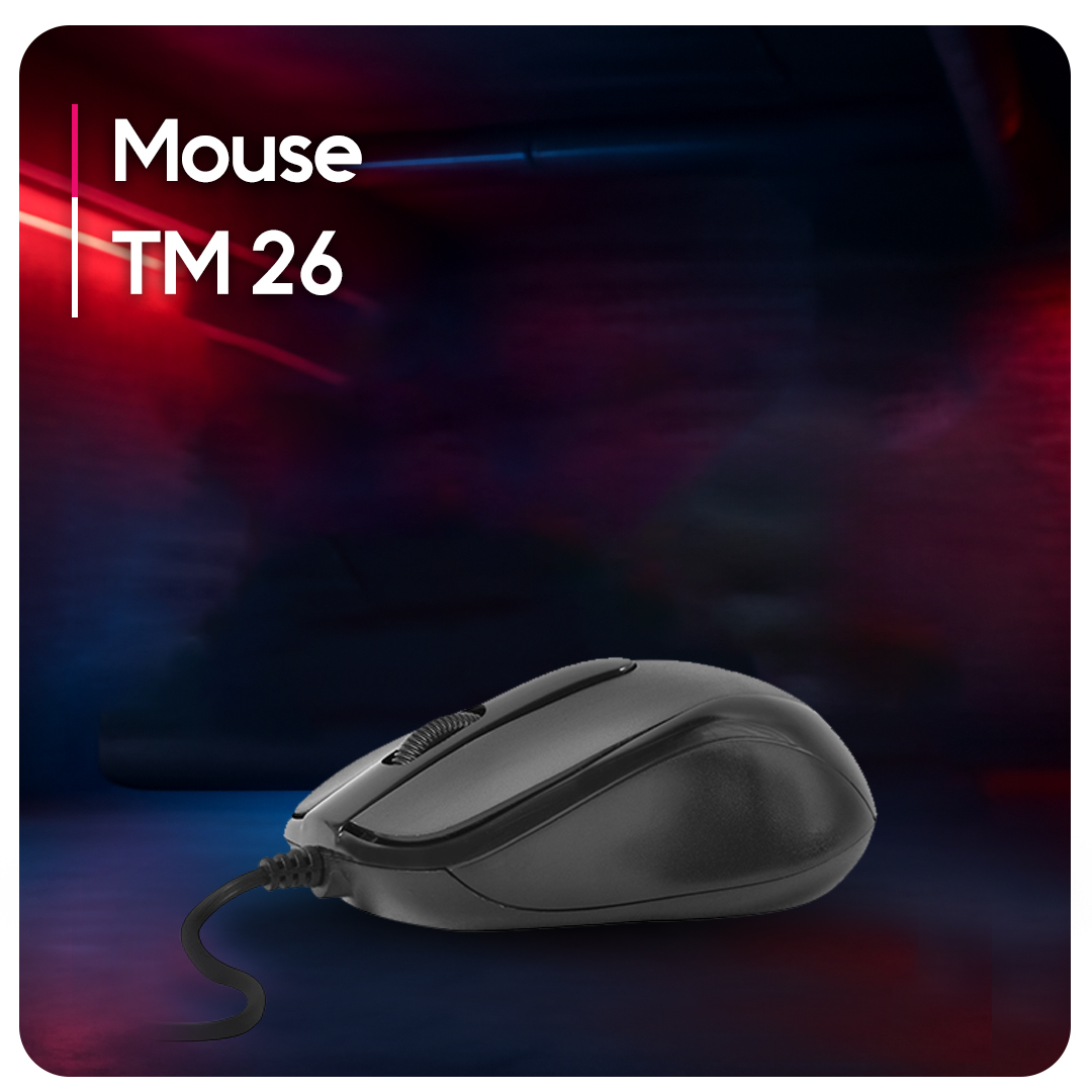 مشخصات ظاهری ماوس تسکو مدل TM 26