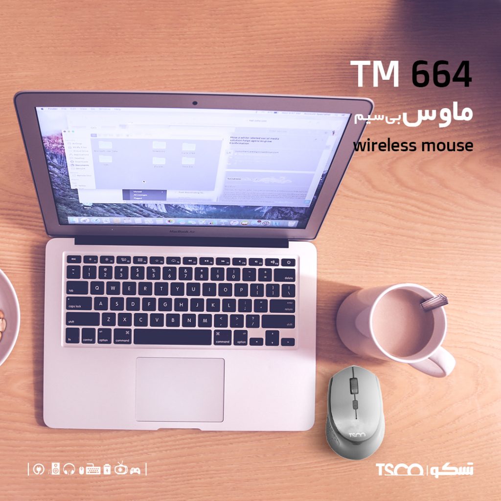 ماوس تسکو مدل TM 664W