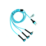 کابل تبدیل USB به MICROUSB/LIGHTNING/USB-C تسکو مدل TC A100