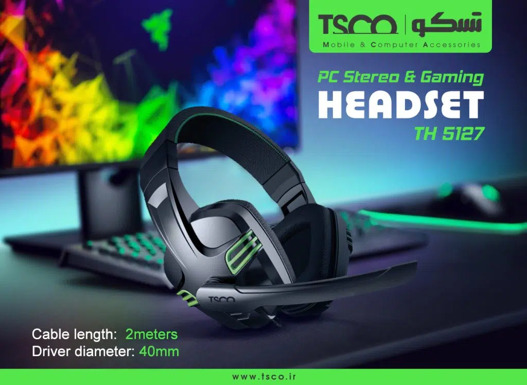 هدست تسکو مدل TH 5126 » تسکو TSCO