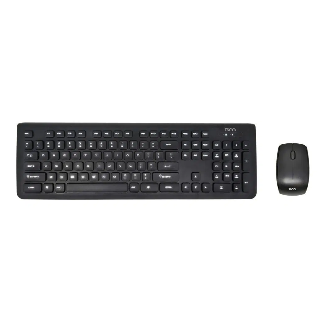 کیبورد و ماوس بی سیم تسکو مدل TKM 7018W