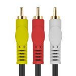 کابل کامپوزیت صوتی تصویری استریو تسکو مدل 3RCA تا 3RCA TC 12