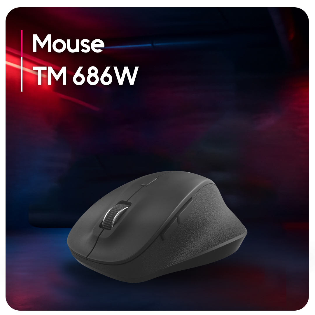 مشخصات ظاهری ماوس تسکو مدل TM 686W