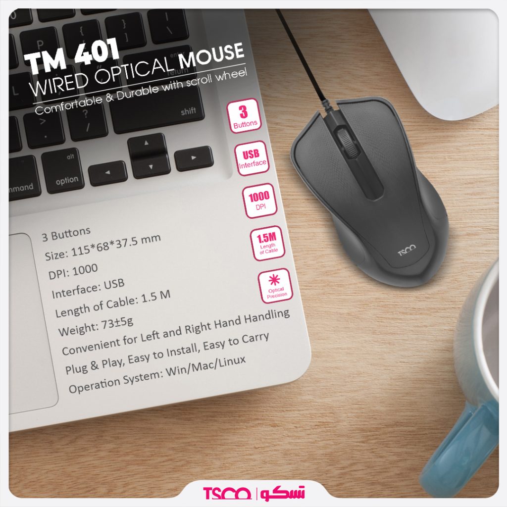 ماوس تسکو مدل TM 401