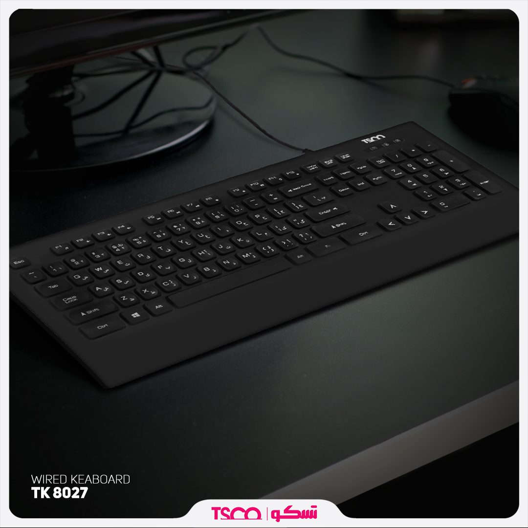 کیبورد تسکو مدل TK 8027 تسکو TSCO