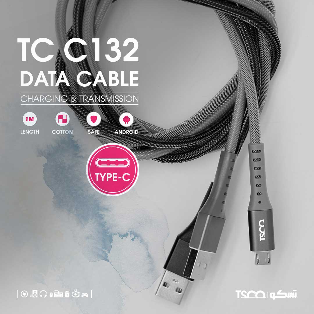 کابل شارژ تسکو مدل TCC 132