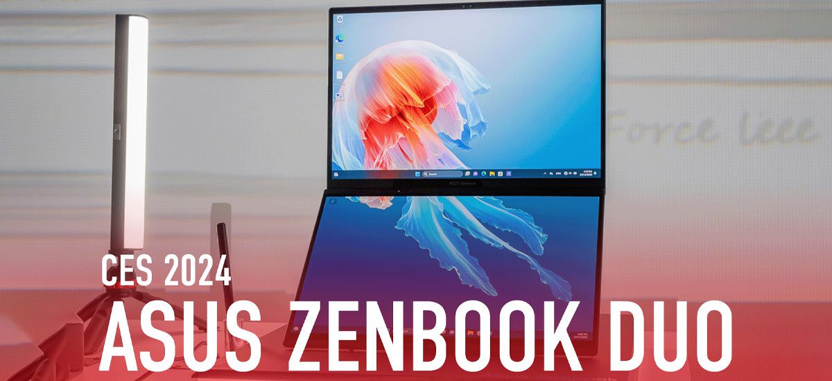 ایسوس از Zenbook Duo لپتاپ دو نمایشگرش رو نمایی کرد!