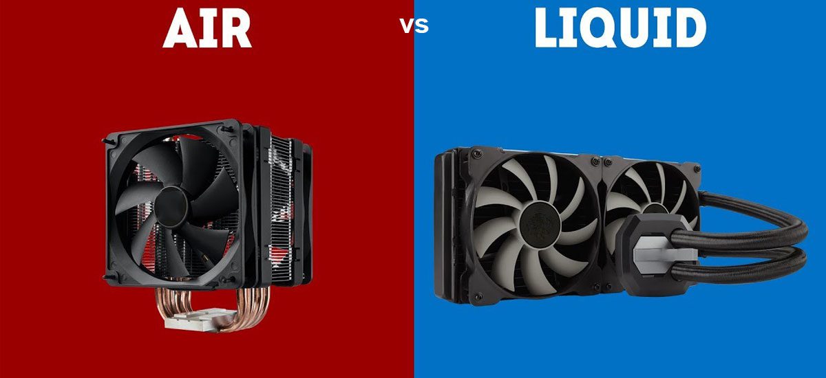 liquid cooling case VS air cooling