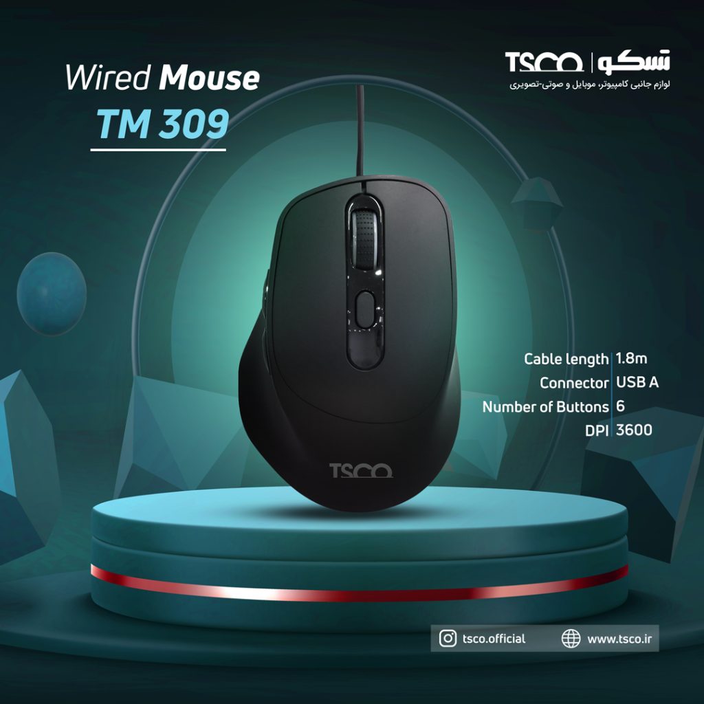 بررسی ماوس تسکو مدل TM 309