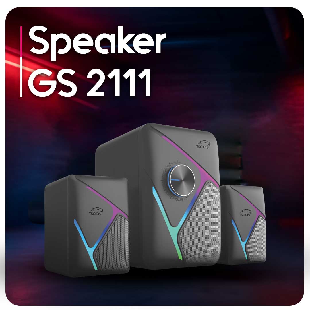 مشخصات ظاهری اسپیکر گیمینگ تسکو مدل GS 2111