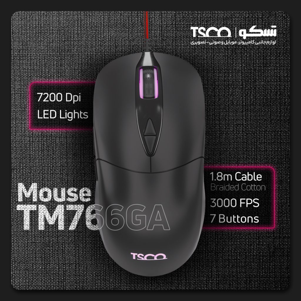 ماوس باسیم تسکو مدل TM 766 GA