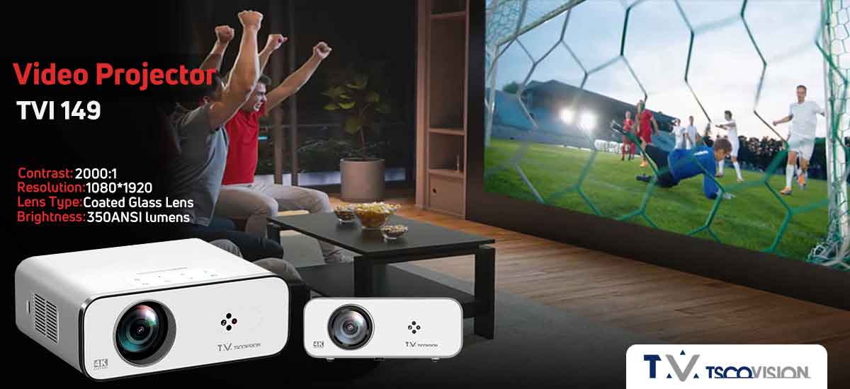 ویدئو پروژکتور هوشمند تسکوویژن TVI 149