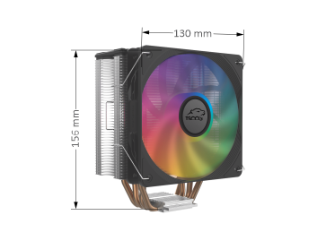 فن کیس گیمینگ تسکو مدل GAFan 250 VAYU – Aurora Light