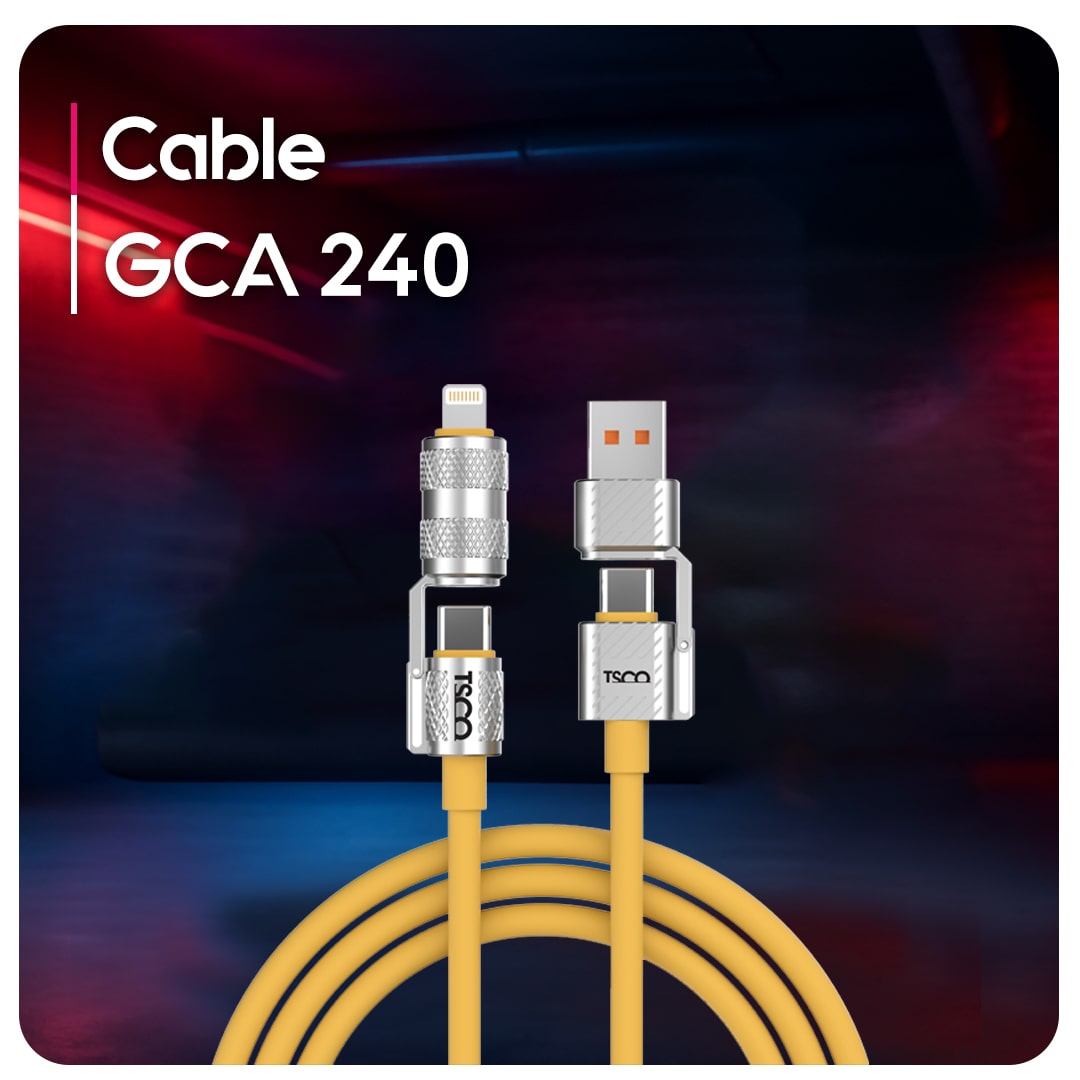 کابل شارژ گیمینگ تسکو مدل GCA 240