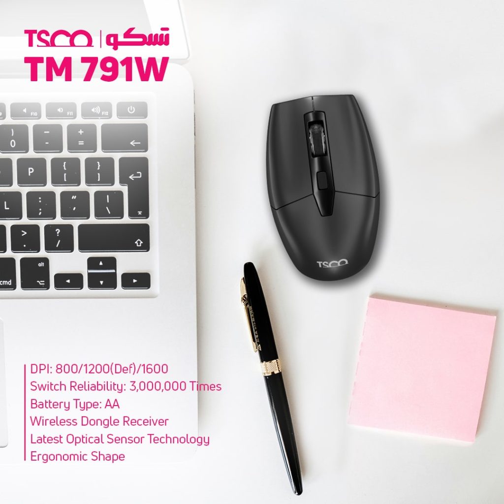 ماوس تسکو مدل TM 791 W