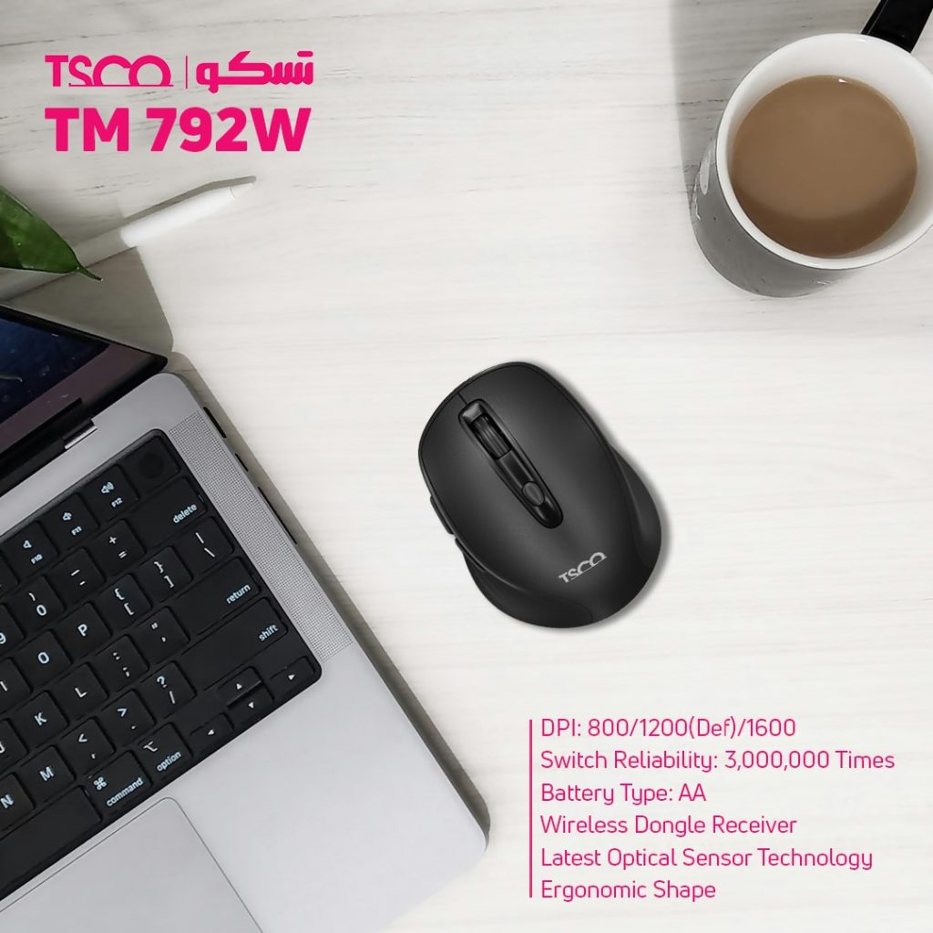 ماوس تسکو مدل TM 792 W