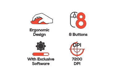 موس گیمینگ تسکو مدل GM 2031