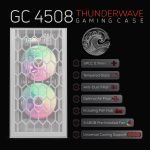کیس گیمینگ تسکو مدل GC 4508 THUNDERWAVE