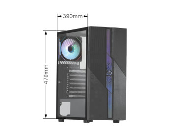 کیس گیمینگ تسکو مدل GC 4503 Karve