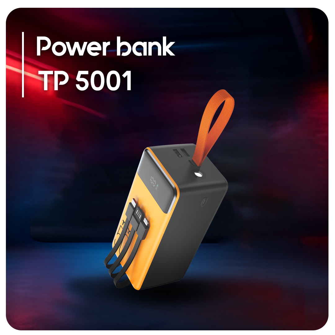 ظاهری پاوربانک تسکو مدل TP 5001