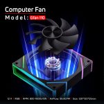 فن کیس گیمینگ تسکو مدل GFan 110 Skadi Lumina
