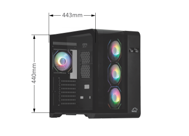 کیس گیمینگ تسکو مدل GC 4515 Odin