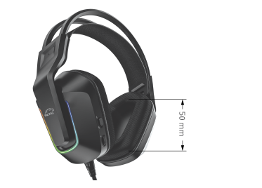 هدست گیمینگ تسکو مدل GH 5143 PHANTOMUS