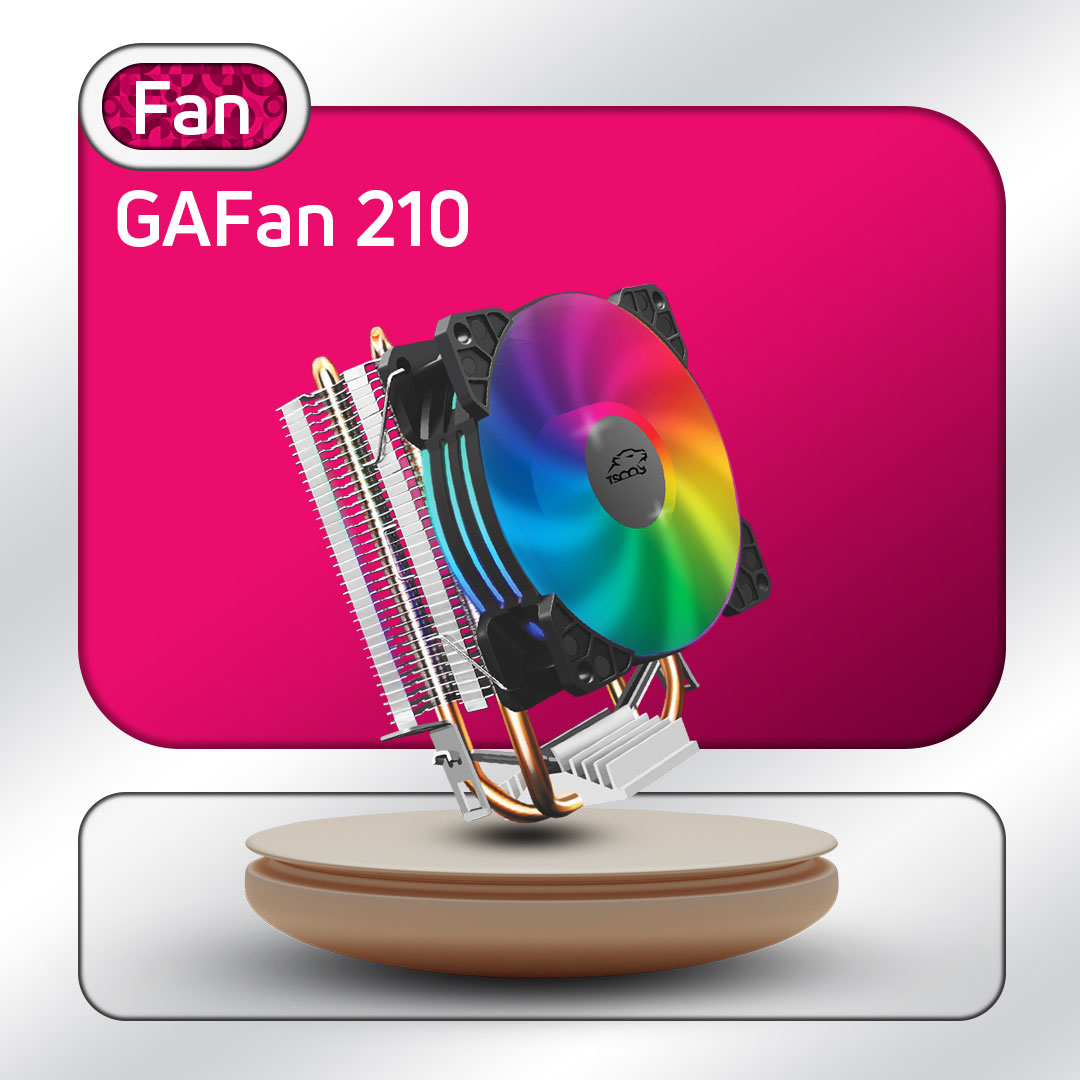 فن کیس گیمینگ تسکو مدل GAFAN 210 SKADIS BREATH