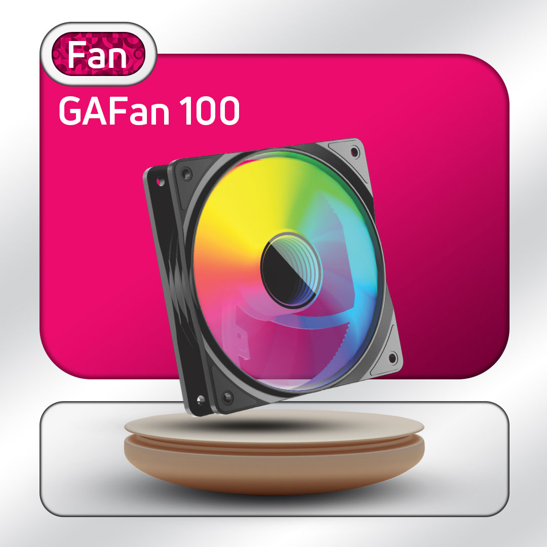 فن کیس گیمینگ تسکوگیم مدل GFan 100 Skadi Storm