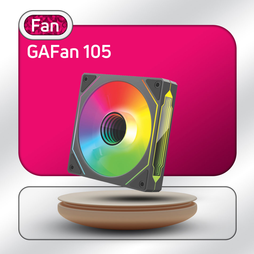 فن کیس گیمینگ تسکو مدل GFan 105 Skadi Lux