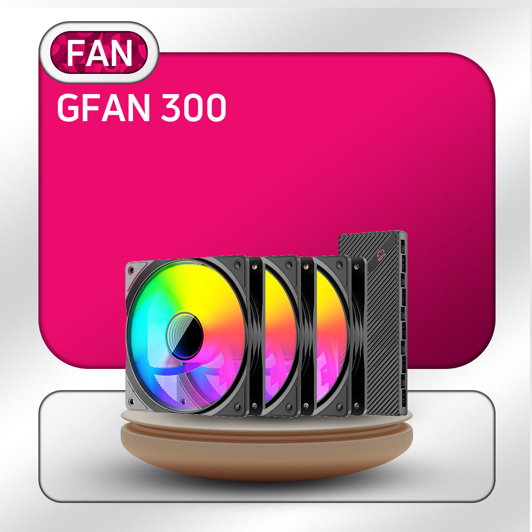 فن کیس گیمینگ تسکو مدل GFAN 300 Skadi Storm