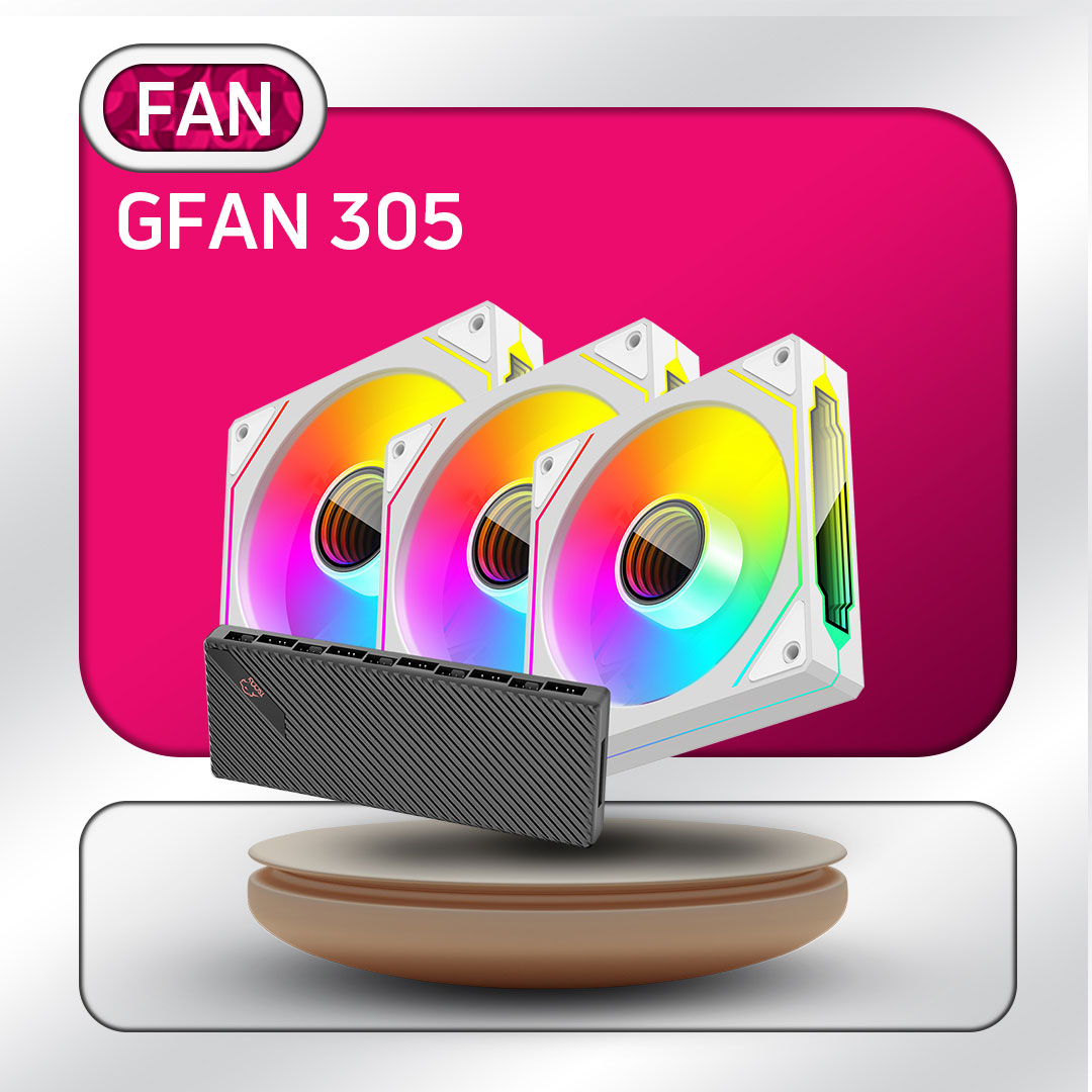 فن کیس گیمینگ تسکو مدل GFAN 305 Skadi Lux