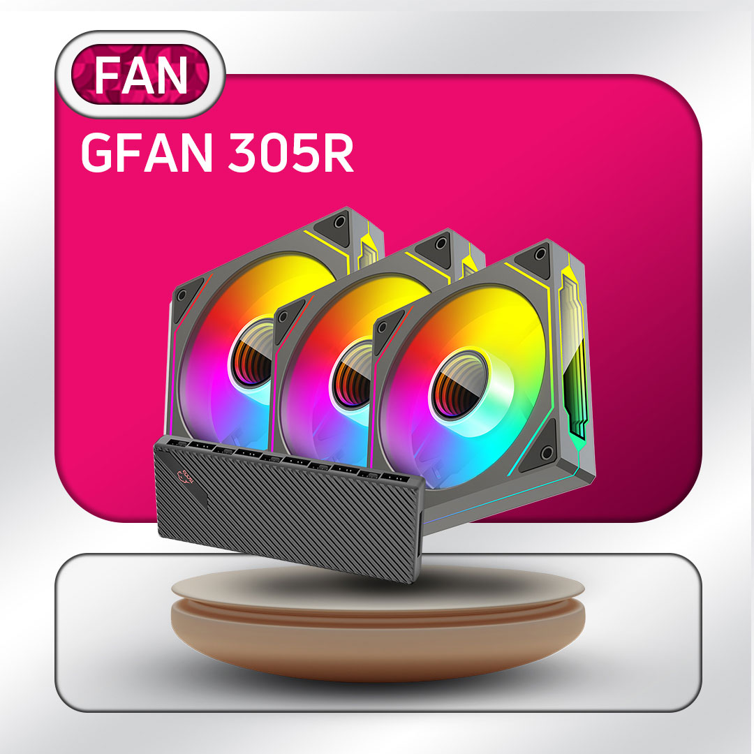 فن کیس گیمینگ تسکو مدل GFAN 305 ReverseBlade