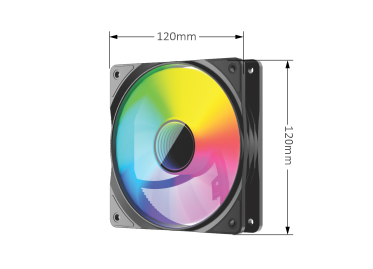 فن کیس گیمینگ تسکو مدل GFAN 300 Skadi Storm