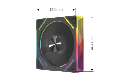 فن کیس گیمینگ تسکو مدل GfAN 310 Skadi Lumina